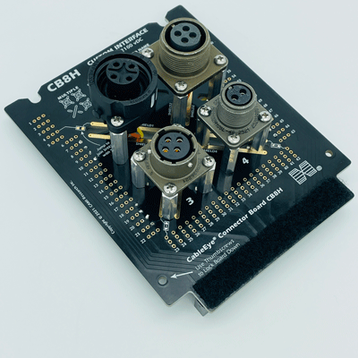 Four circular connectors on CB8H.