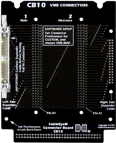 CB10 Connector Board - VME Connectors